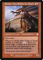 Matte Finish Time Spiral Remastered Alesha, Who Smiles at Death ( #338 )
