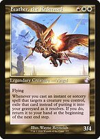 Matte Finish Time Spiral Remastered Feather, the Redeemed ( #377 )