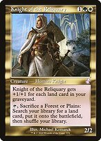 Matte Finish Time Spiral Remastered Knight of the Reliquary ( #379 )