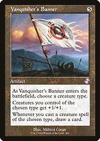 Matte Finish Time Spiral Remastered Vanquisher's Banner ( #402 )