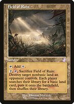 Matte Finish Time Spiral Remastered Field of Ruin ( #407 )