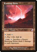 Matte Finish Time Spiral Remastered Ramunap Ruins ( #409 )