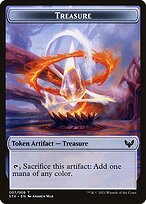 Matte Finish Strixhaven: School of Mages Tokens Treasure ( #7 )