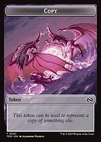 Matte Finish Tarkir: Dragonstorm Tokens Copy ( #1 )