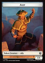 Matte Finish Avatar: The Last Airbender Tokens Ally ( #6 )