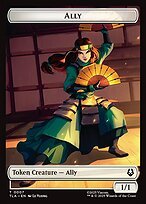 Matte Finish Avatar: The Last Airbender Tokens Ally ( #7 )