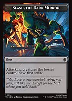 Matte Finish Teenage Mutant Ninja Turtles Eternal Tokens Slash, the Dark Mirror ( #14 )