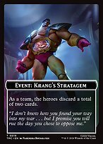 Matte Finish Teenage Mutant Ninja Turtles Eternal Tokens Event: Krang's Stratagem ( #19 )