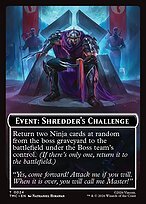 Matte Finish Teenage Mutant Ninja Turtles Eternal Tokens Event: Shredder's Challenge ( #24 )