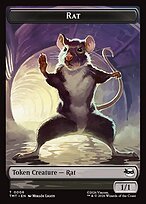 Matte Finish Teenage Mutant Ninja Turtles Tokens Rat ( #6 )