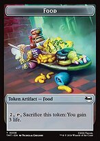 Matte Finish Teenage Mutant Ninja Turtles Tokens Food ( #8 )