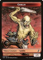 Matte Finish Time Spiral Remastered Tokens Goblin ( #8 )