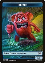 Matte Finish Unsanctioned Tokens Beeble ( #1 )