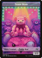 Matte Finish Unfinity Tokens Teddy Bear ( #9 )