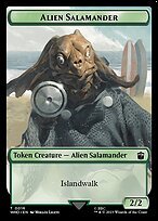Matte Finish Doctor Who Tokens Alien Salamander ( #16 )