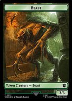 Matte Finish Doctor Who Tokens Beast ( #17 )