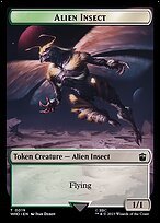 Matte Finish Doctor Who Tokens Alien Insect ( #19 )