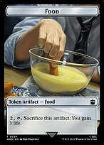Matte Finish Doctor Who Tokens Food ( #26 )
