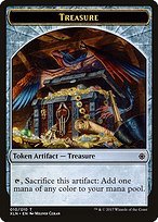 Matte Finish Ixalan Tokens Treasure ( #10 )