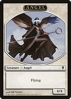 Matte Finish Zendikar Tokens Angel ( #1 )