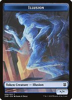 Matte Finish Zendikar Rising Tokens Illusion ( #6 )