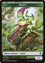 Matte Finish Zendikar Rising Tokens Insect ( #7 )