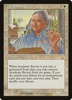 Matte Finish Urza's Destiny Academy Rector ( #1 )