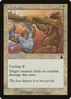 Matte Finish Urza's Destiny Fend Off ( #7 )