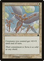 Matte Finish Urza's Destiny Solidarity ( #20 )