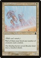 Matte Finish Urza's Destiny Wall of Glare ( #25 )