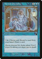 Matte Finish Urza's Destiny Mental Discipline ( #37 )