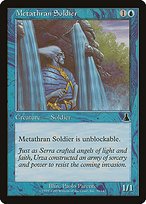 Matte Finish Urza's Destiny Metathran Soldier ( #39 )