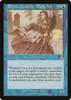 Matte Finish Urza's Destiny Rayne, Academy Chancellor ( #43 )