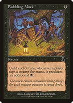 Matte Finish Urza's Destiny Bubbling Muck ( #54 )