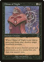 Matte Finish Urza's Destiny Chime of Night ( #56 )