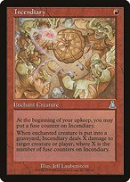 Matte Finish Urza's Destiny Incendiary ( #89 )