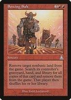Matte Finish Urza's Destiny Sowing Salt ( #97 )