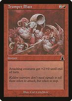 Matte Finish Urza's Destiny Trumpet Blast ( #98 )