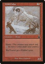 Matte Finish Urza's Destiny Wild Colos ( #100 )