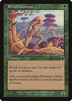 Matte Finish Urza's Destiny Elvish Lookout ( #103 )