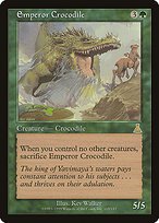 Matte Finish Urza's Destiny Emperor Crocodile ( #105 )