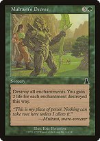Matte Finish Urza's Destiny Multani's Decree ( #114 )