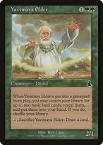 Matte Finish Urza's Destiny Yavimaya Elder ( #124 )