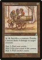 Matte Finish Urza's Destiny Fodder Cannon ( #131 )
