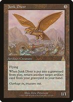 Matte Finish Urza's Destiny Junk Diver ( #132 )