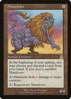 Matte Finish Urza's Destiny Masticore ( #134 )
