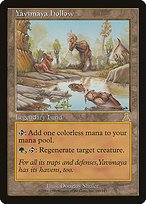 Matte Finish Urza's Destiny Yavimaya Hollow ( #143 )