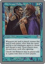 Matte Finish Unglued Checks and Balances ( #16 )