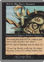 Matte Finish Unglued B.F.M. (Big Furry Monster) ( #28 )
