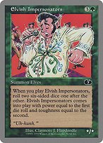 Matte Finish Unglued Elvish Impersonators ( #56 )